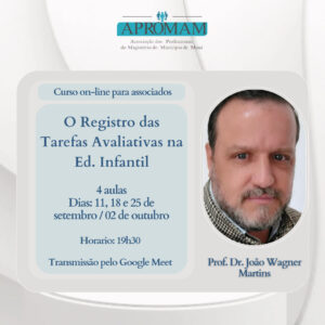 Leia mais sobre o artigo Curso on-line: O registro as tarefas avaliativas na Ed. Infantil