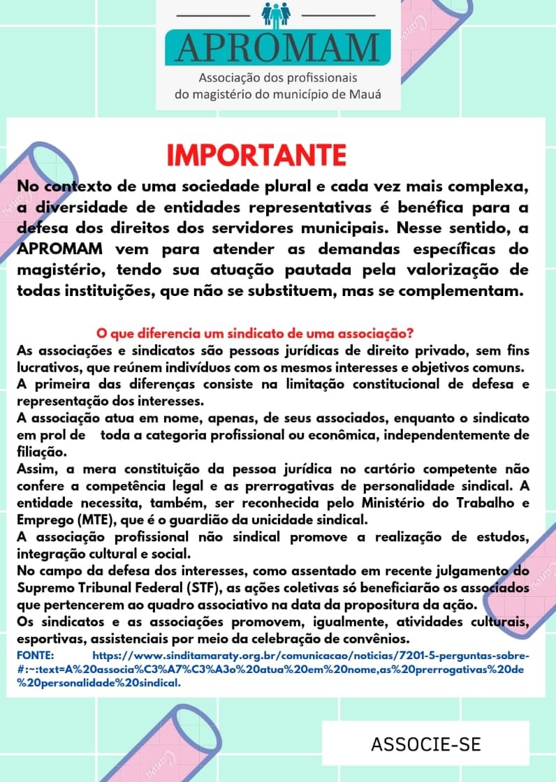 Leia mais sobre o artigo O que diferencia um sindicato de uma associação?