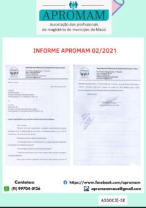 Leia mais sobre o artigo INFORME APROMAM 02/2021