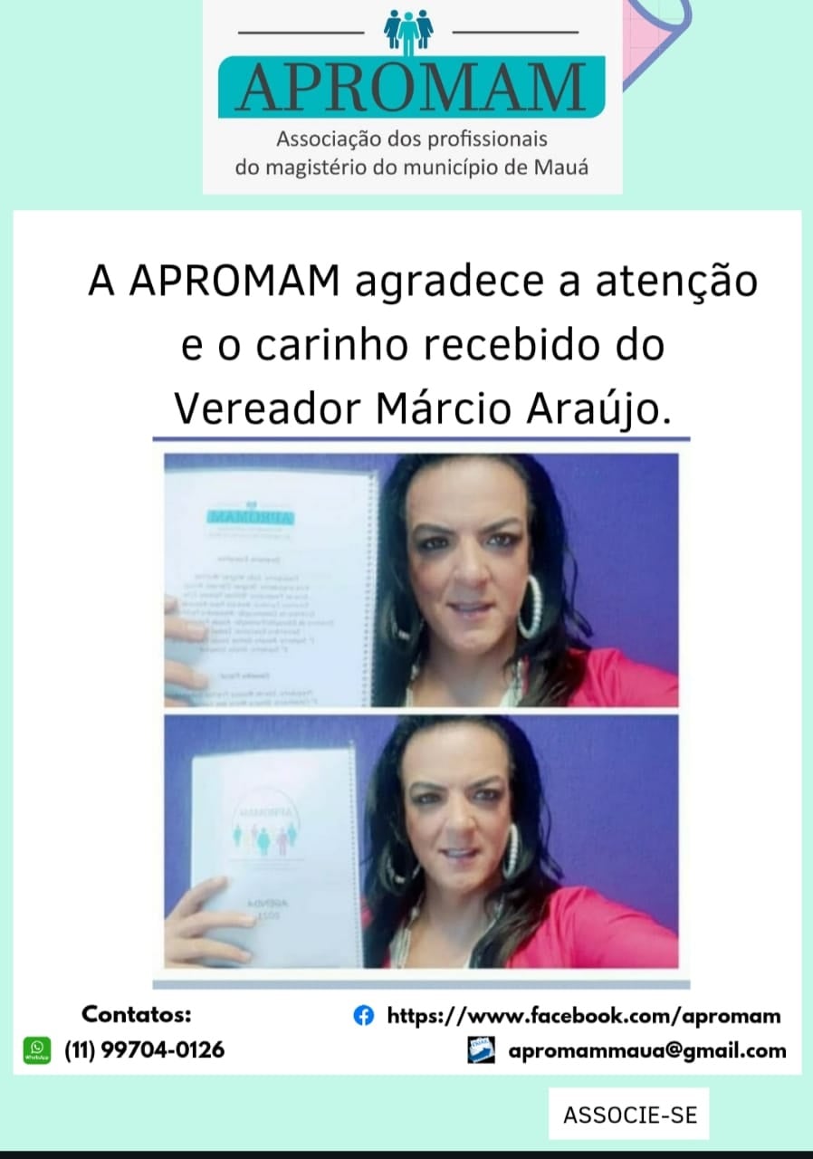 Leia mais sobre o artigo Agradecimento Vereador Márcio Araújo