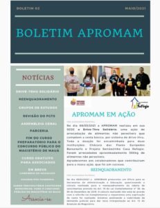 Leia mais sobre o artigo BOLETIM APROMAM 05/2021