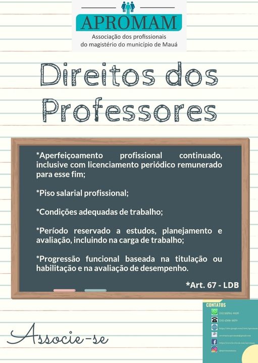 Você está visualizando atualmente Direito dos Professores