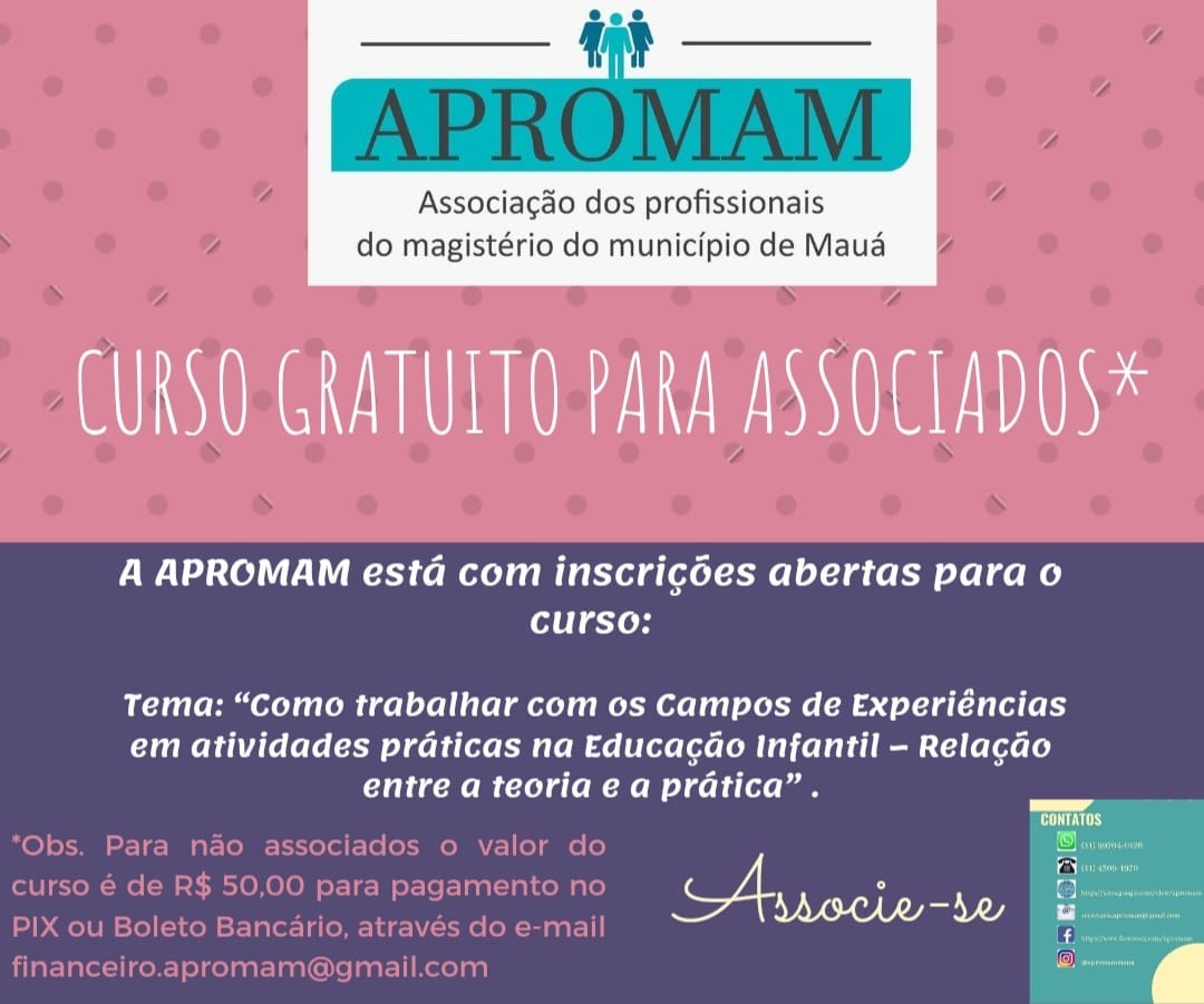 Leia mais sobre o artigo CURSO GRATUITO PARA ASSOCIADOS