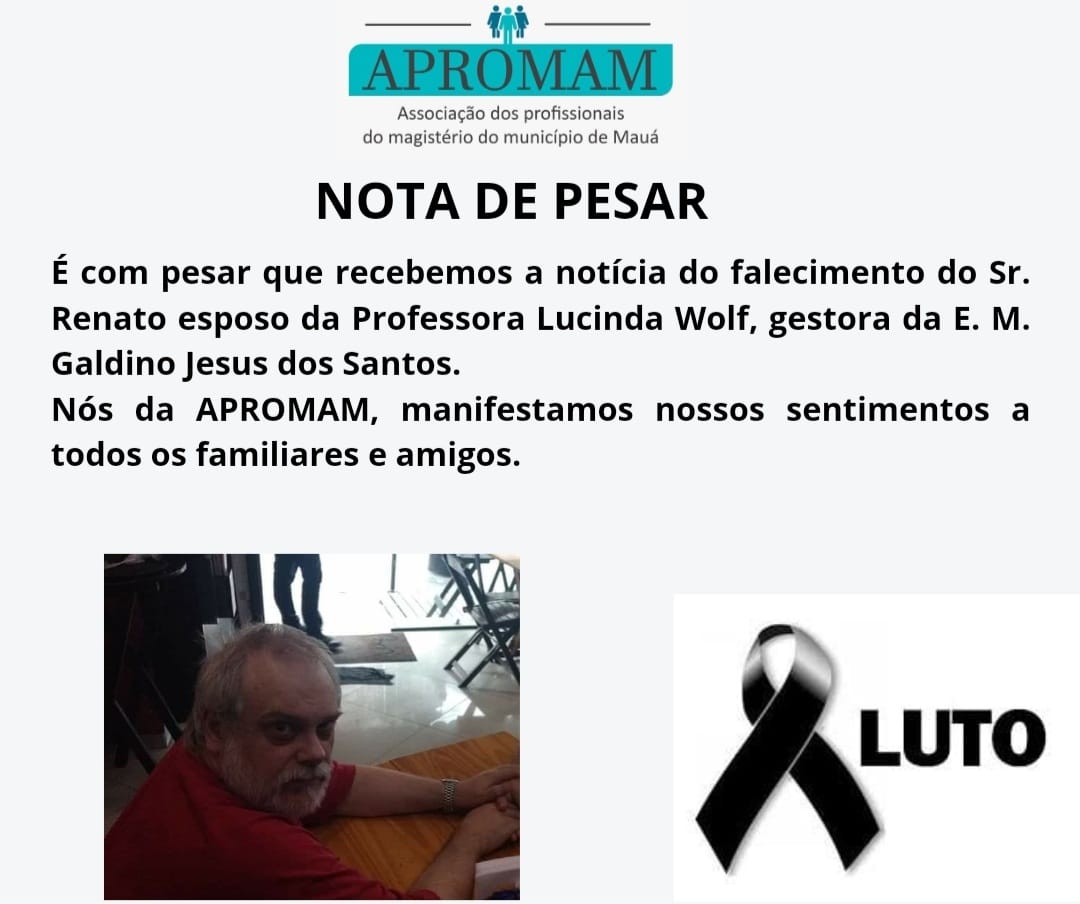 Leia mais sobre o artigo NOTA DE PESAR