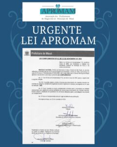 Leia mais sobre o artigo Urgente Lei APROMAM
