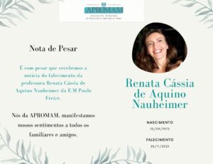 Leia mais sobre o artigo NOTA DE PESAR