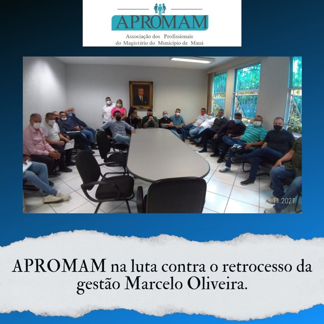 Leia mais sobre o artigo APROMAM na luta contra o retrocesso da gestão Marcelo Oliveira