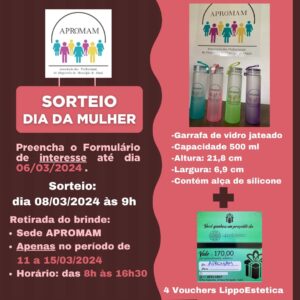 Leia mais sobre o artigo Sorteio Dia da Mulher para nossas Associadas.