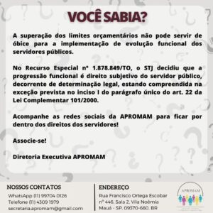 Leia mais sobre o artigo VOCÊ SABIA?