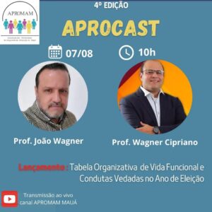 Leia mais sobre o artigo 4ª Edição -TABELA ORGANIZATIVA DE VIDA FUNCIONAL E CONDUTAS VEDADAS NO ANO DE ELEIÇÃO