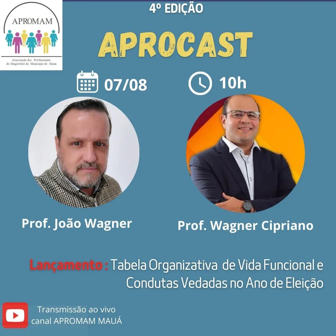 Leia mais sobre o artigo 4ª Edição -TABELA ORGANIZATIVA DE VIDA FUNCIONAL E CONDUTAS VEDADAS NO ANO DE ELEIÇÃO