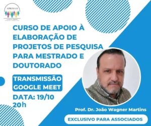 Leia mais sobre o artigo Curso de Apoio à Elaboração de Projetos de Pesquisa para Mestrado e Doutorado