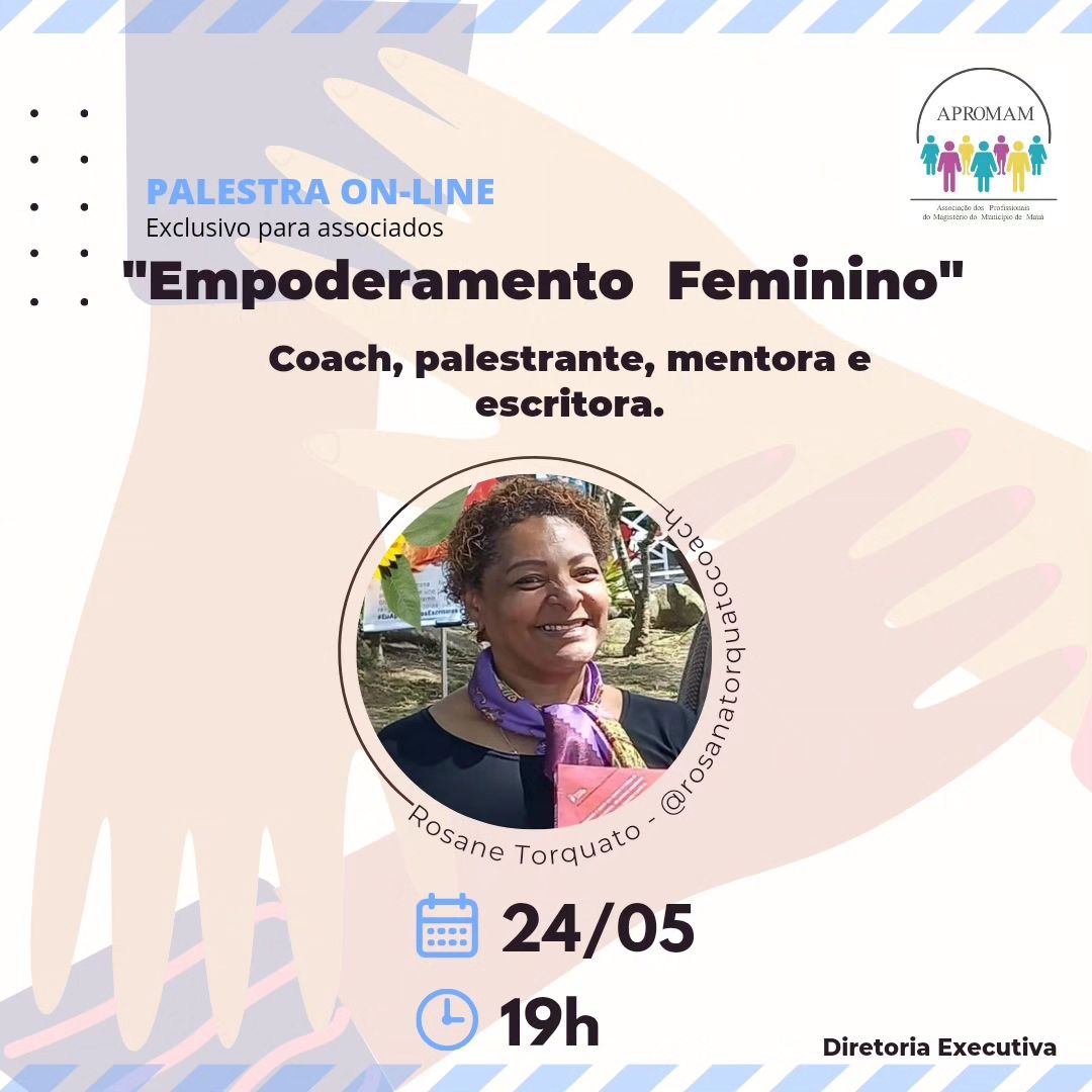 Leia mais sobre o artigo Palestra on-line “Empoderamento Feminino”