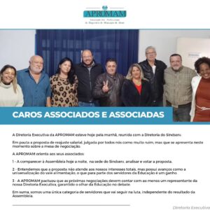 Leia mais sobre o artigo Reunião com a Diretoria do Sindserv!