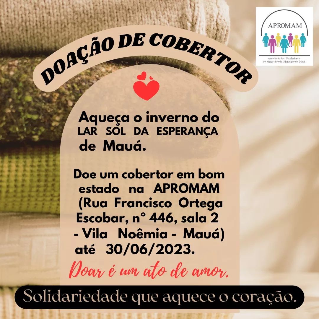 Leia mais sobre o artigo Doação de Cobertores!
