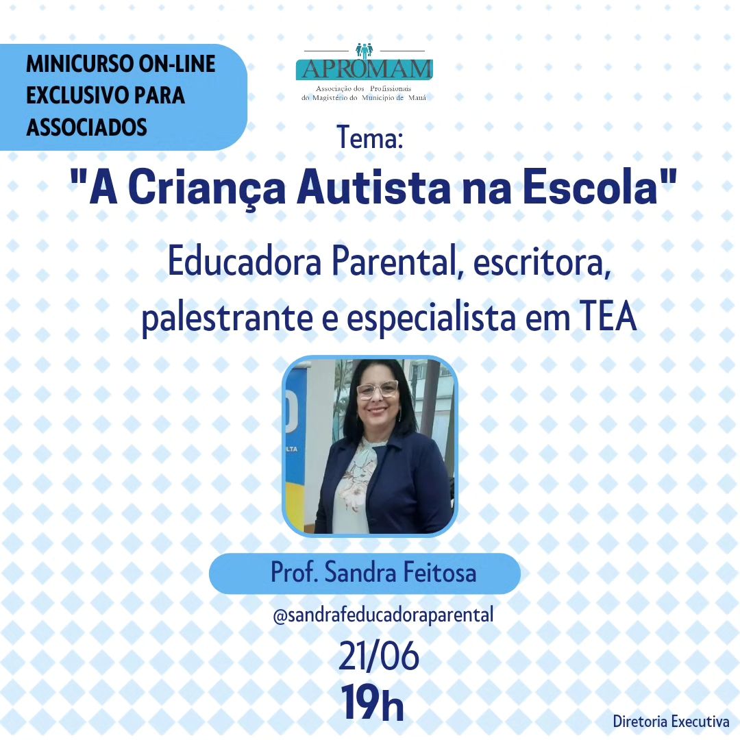 Leia mais sobre o artigo Minicurso on-line: A criança autista na escola