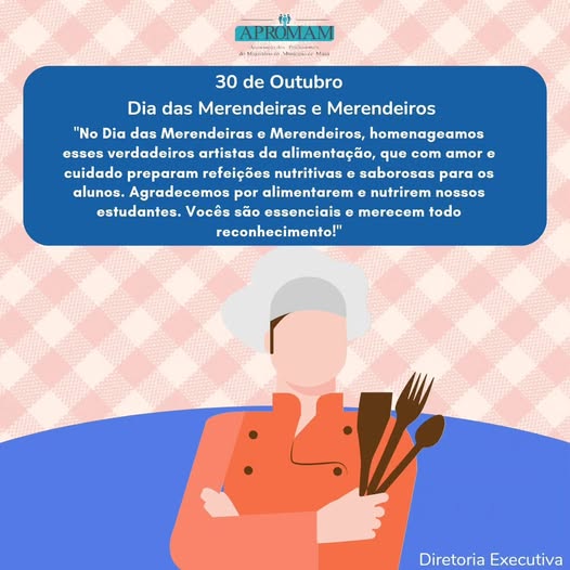 Leia mais sobre o artigo Dia das Merendeiras e Merendeiros