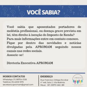 Leia mais sobre o artigo Você sabia?