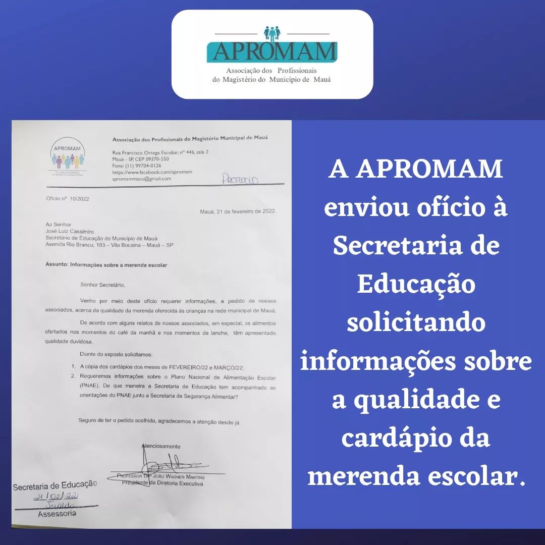 Leia mais sobre o artigo Informações sobre a qualidade e cardápio da merenda escolar