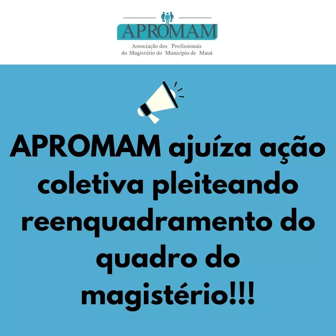 Leia mais sobre o artigo APROMAM ajuíza ação coletiva