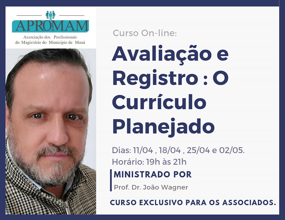 Leia mais sobre o artigo Curso Avaliação e Registro: O Currículo Planejado