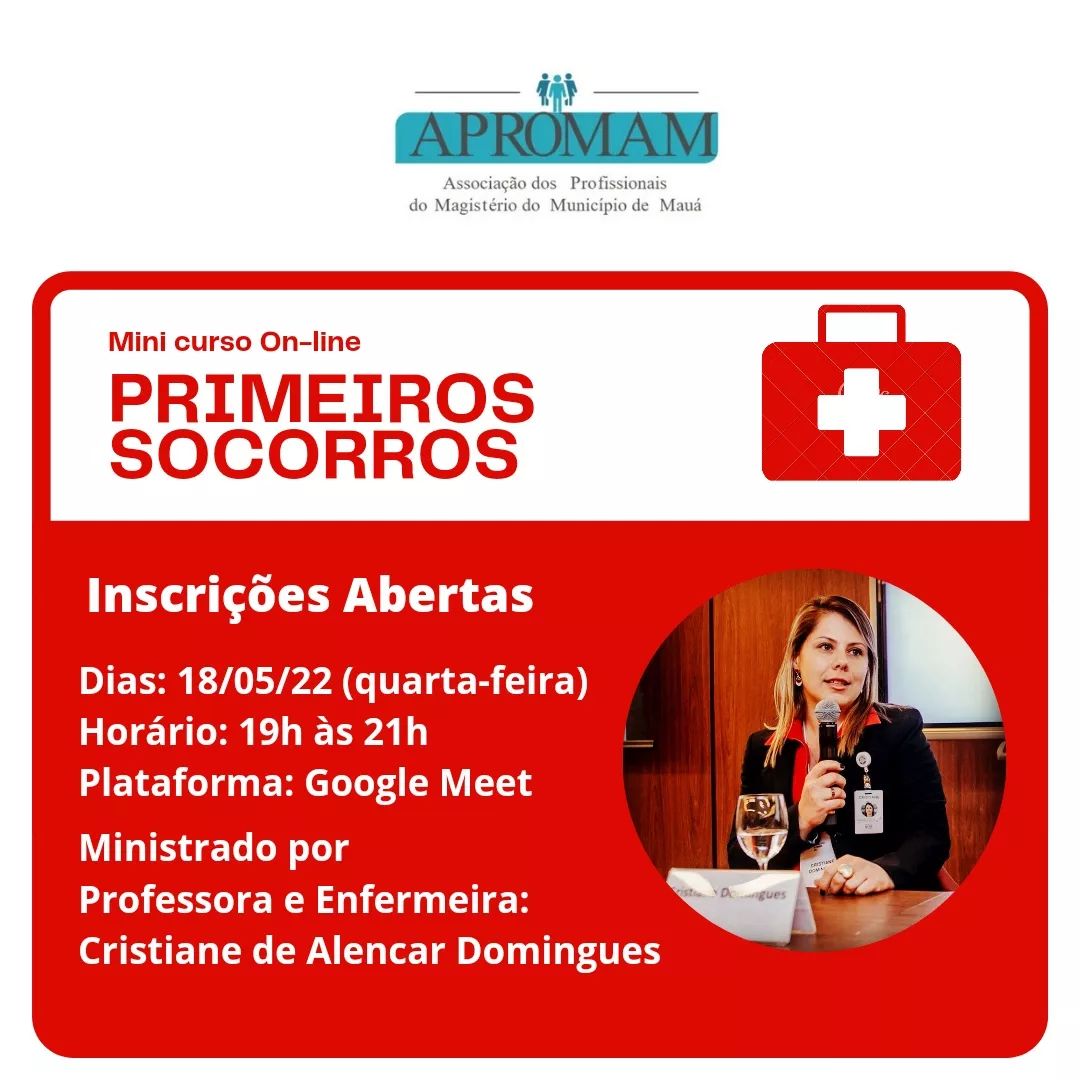 Leia mais sobre o artigo Minicurso “Primeiros Socorros”