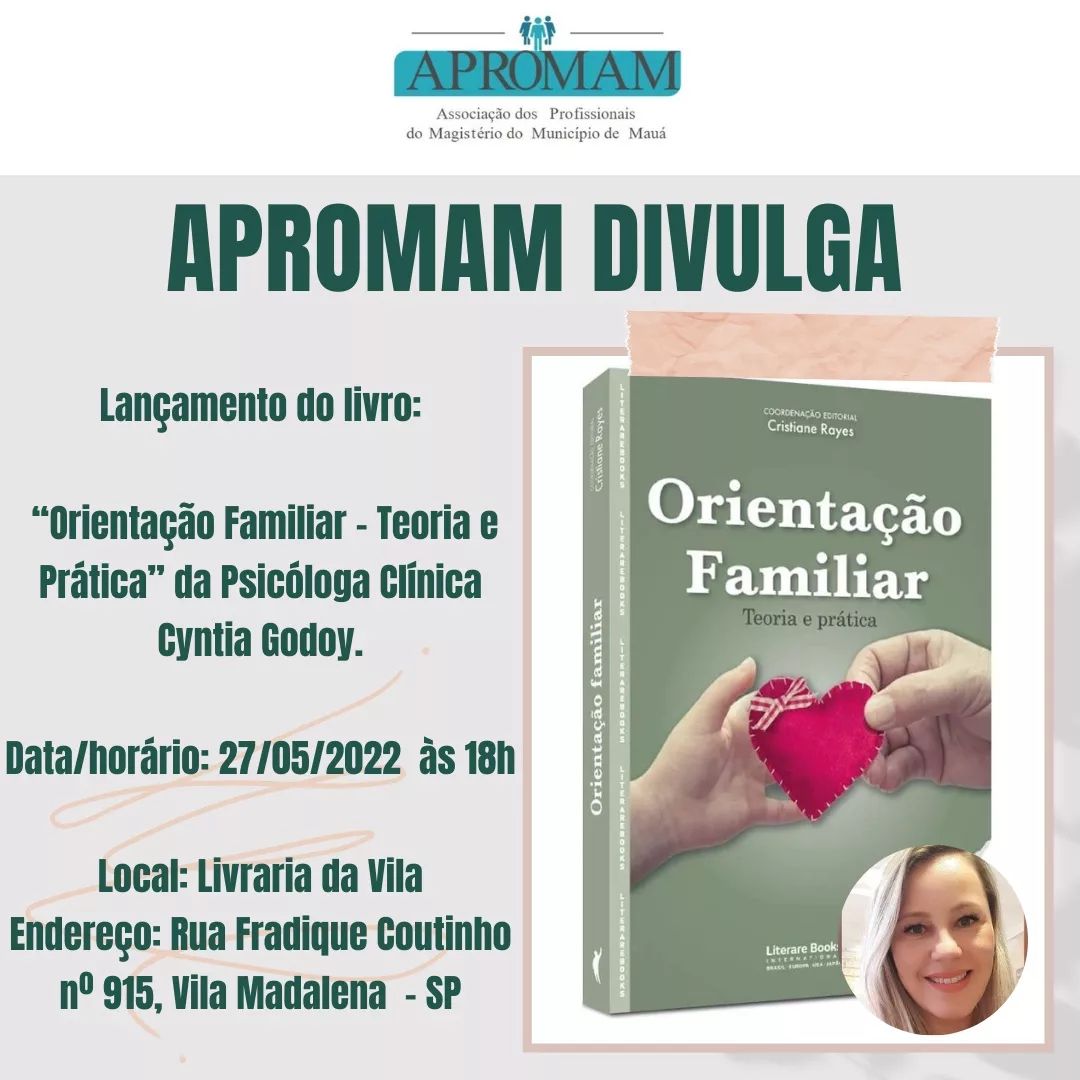 Leia mais sobre o artigo Lançamento do livro: Orientação Familiar