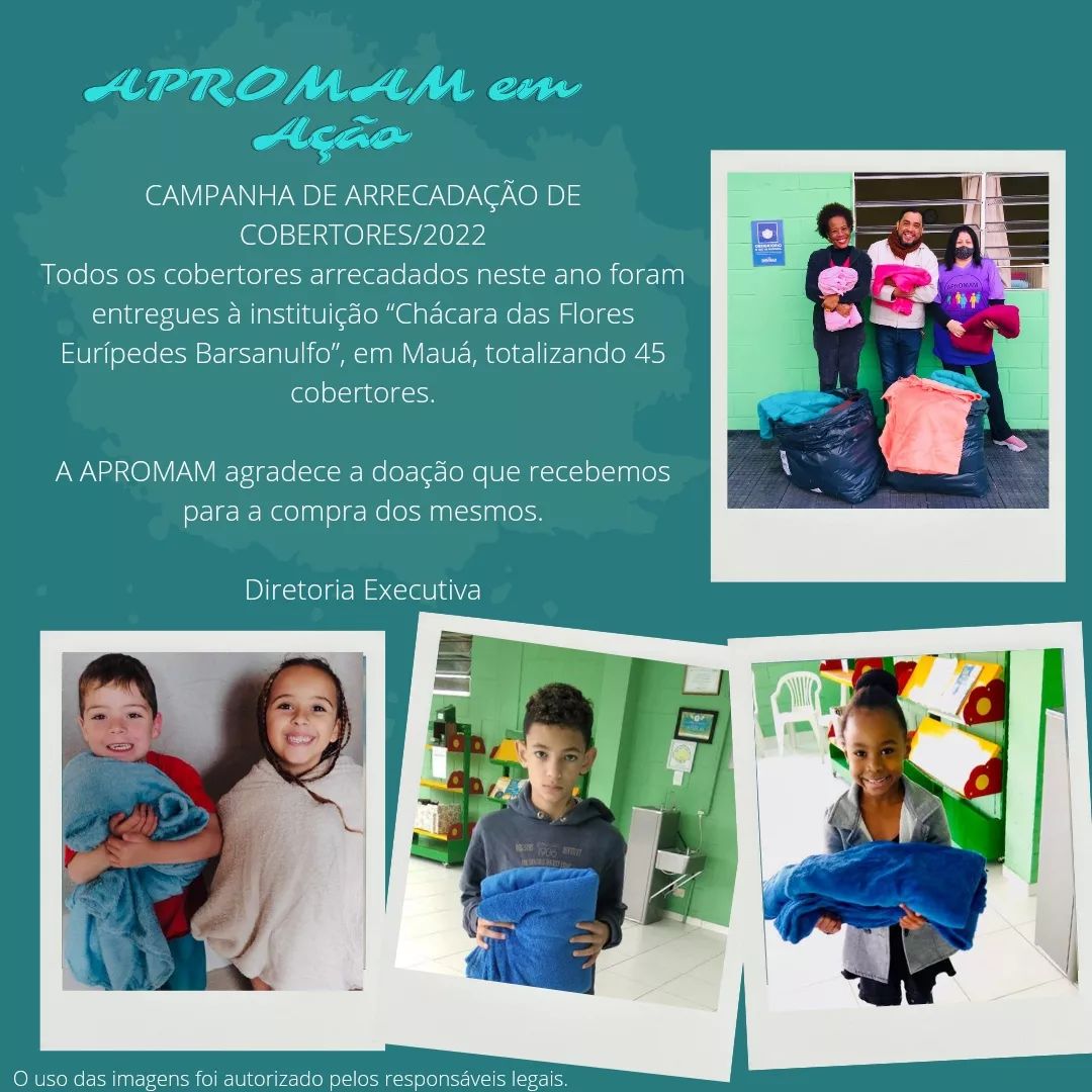 Leia mais sobre o artigo Campanha de Arrecadação de Cobertores 2022