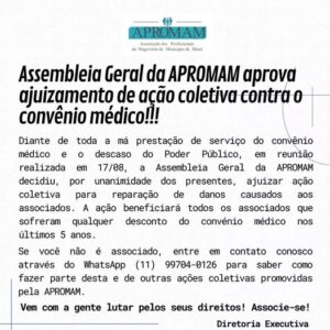 Leia mais sobre o artigo Ajuizamento de ação coletiva contra convênio médico