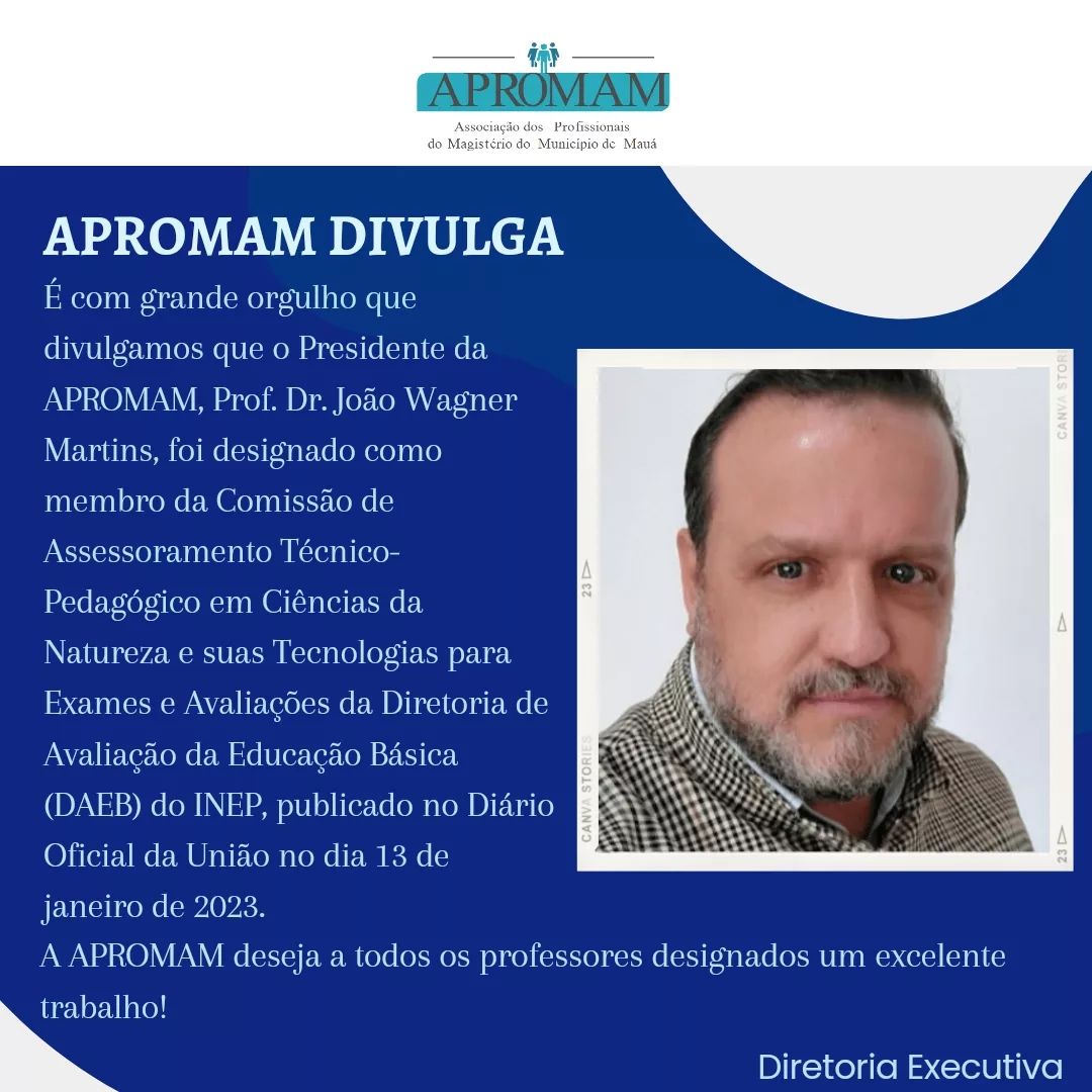 Leia mais sobre o artigo APROMAM Divulga: Prof. Dr. João Wagner Martins