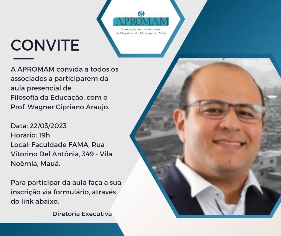 Leia mais sobre o artigo Aula Presencial: Filosofia da Educação com Prof. Wagner Cipriano