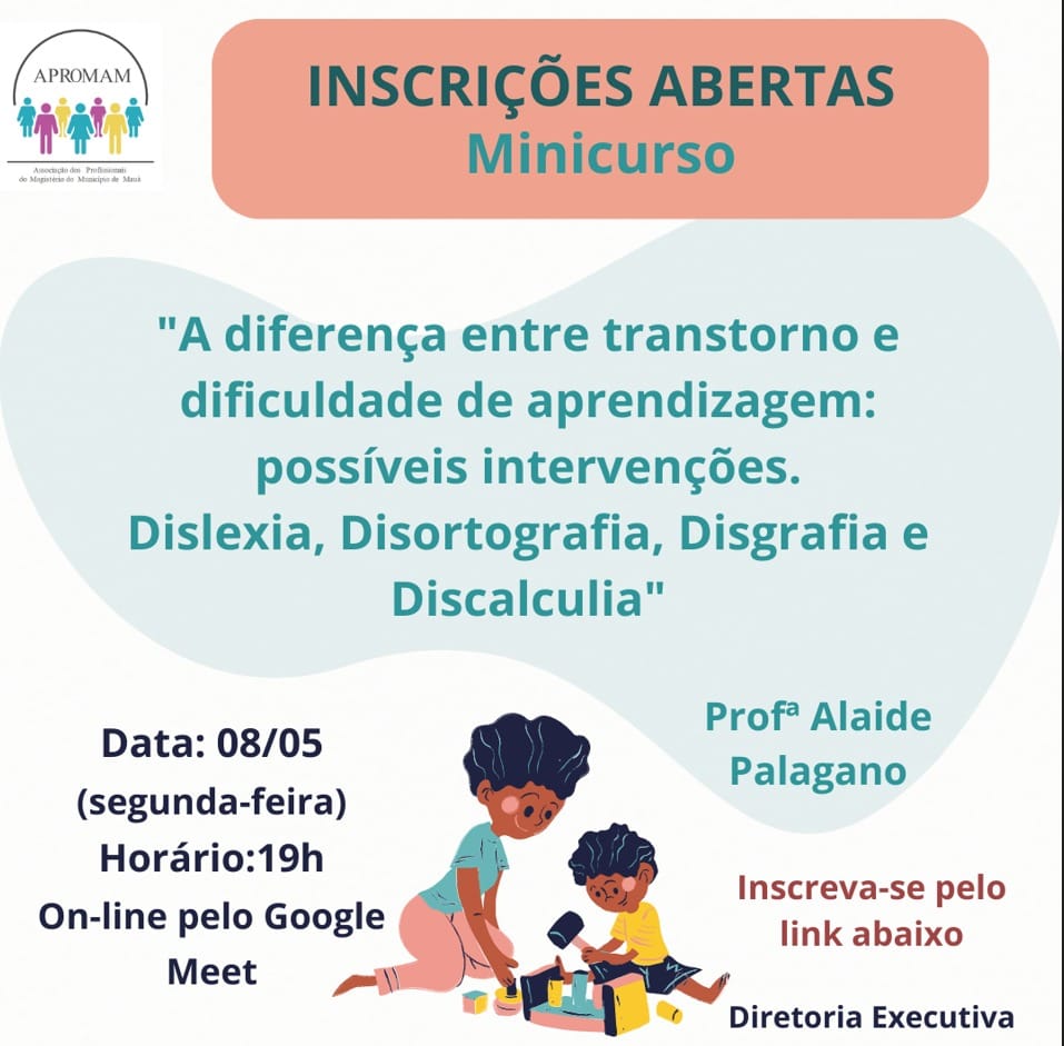 Leia mais sobre o artigo Minicurso: A diferença entre transtorno e dificuldade de aprendizagem