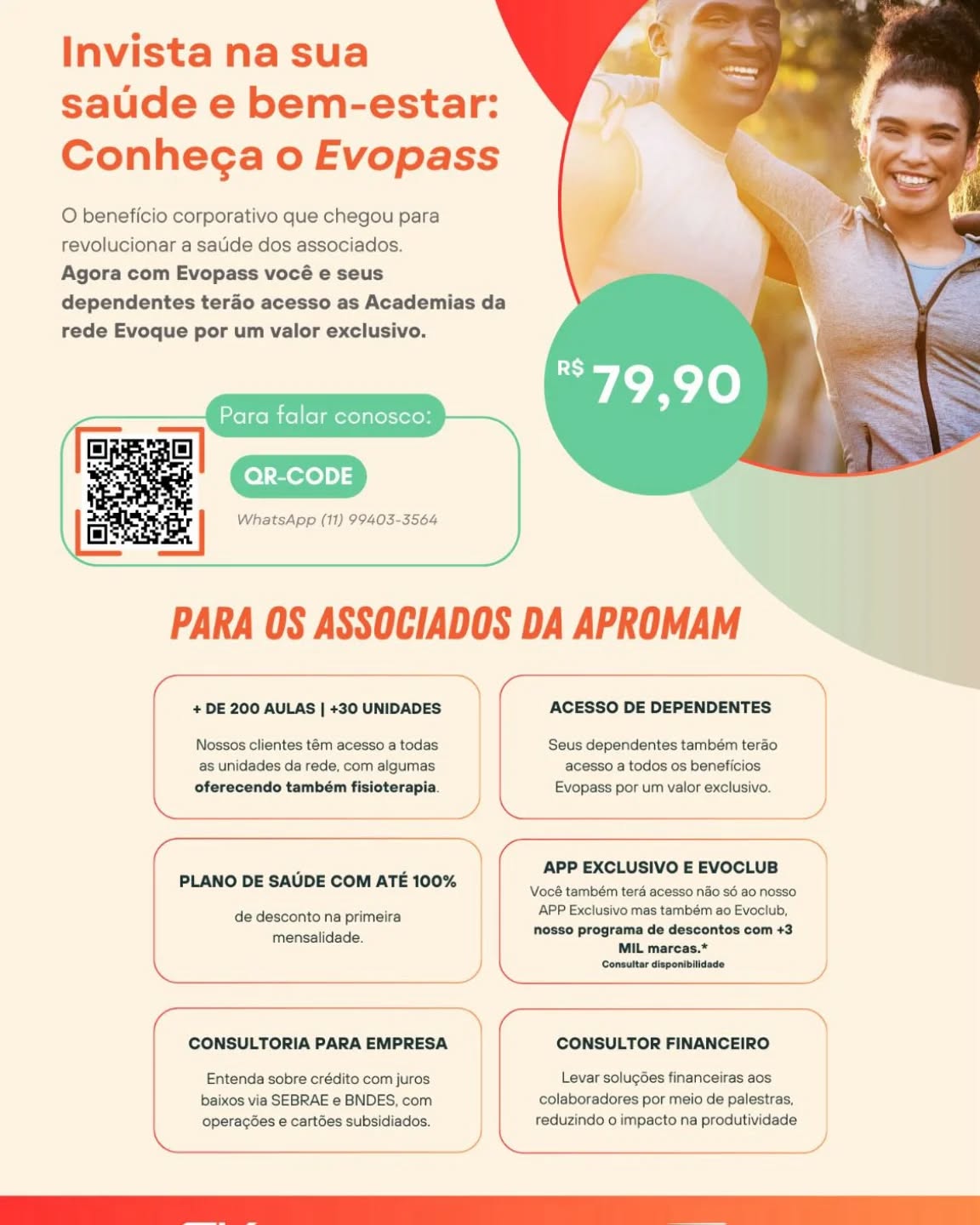 Leia mais sobre o artigo Parceria com a Evopass.