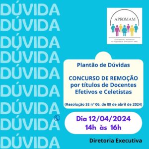 Leia mais sobre o artigo Plantão de Dúvidas