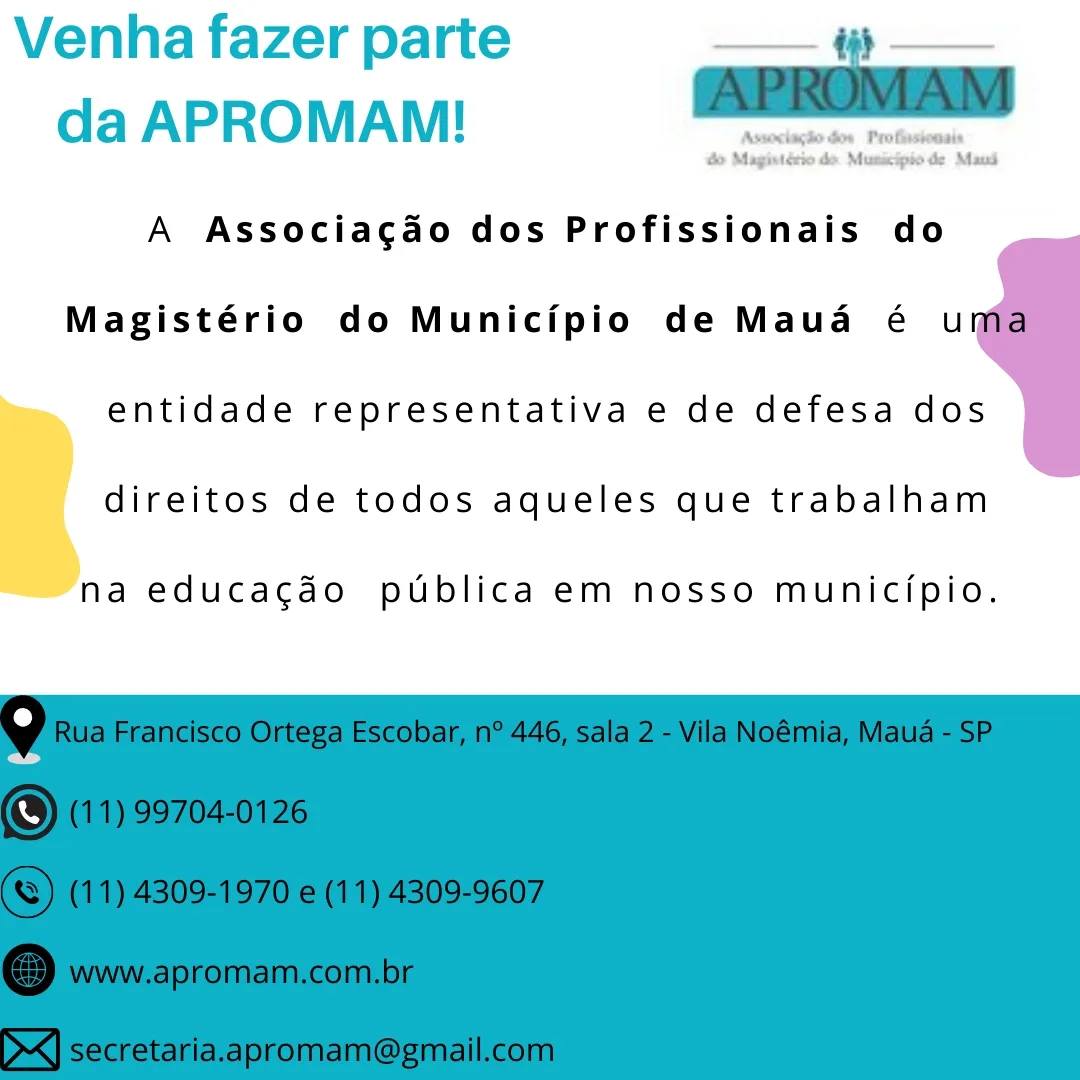 Leia mais sobre o artigo Venha fazer parte da APROMAM!