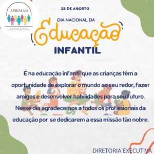 Leia mais sobre o artigo Dia Nacional da Educação Infantil