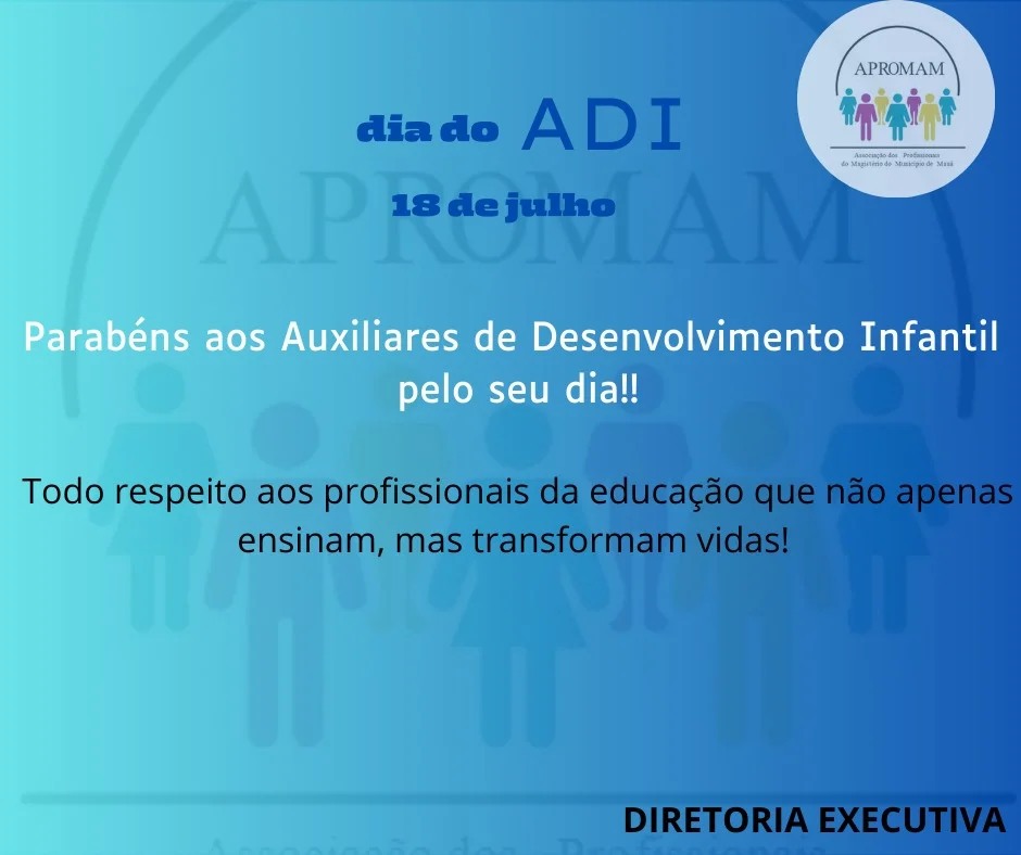 Leia mais sobre o artigo Dia do ADI