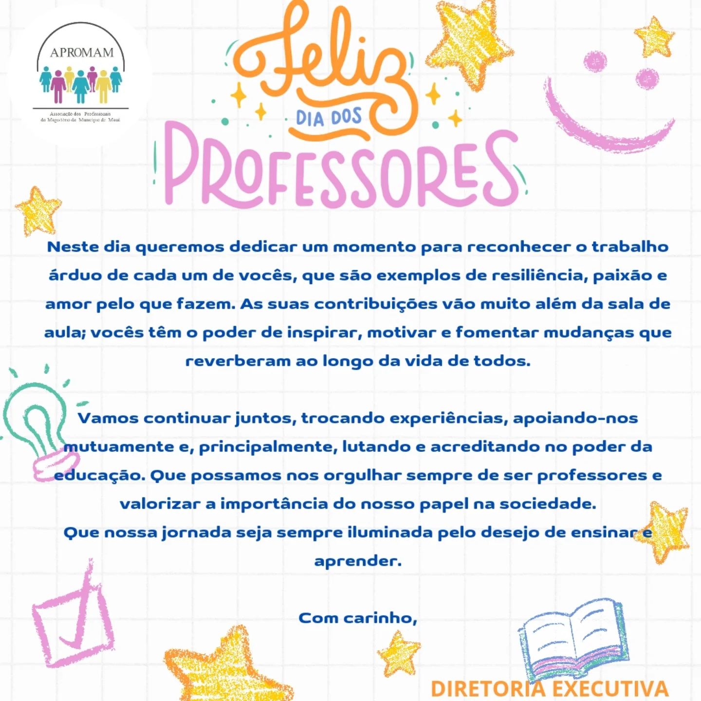 Leia mais sobre o artigo Feliz Dia dos Professores!