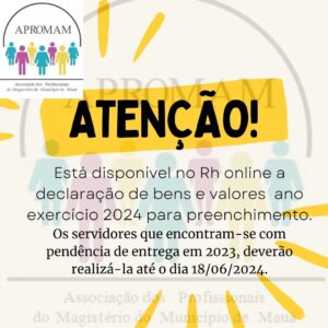 Leia mais sobre o artigo Declaração de bens e valores 2024