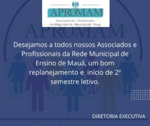 Leia mais sobre o artigo Bom início de 2º semestre letivo