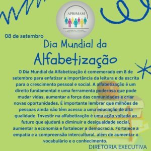 Leia mais sobre o artigo Dia Mundial da Alfabetização