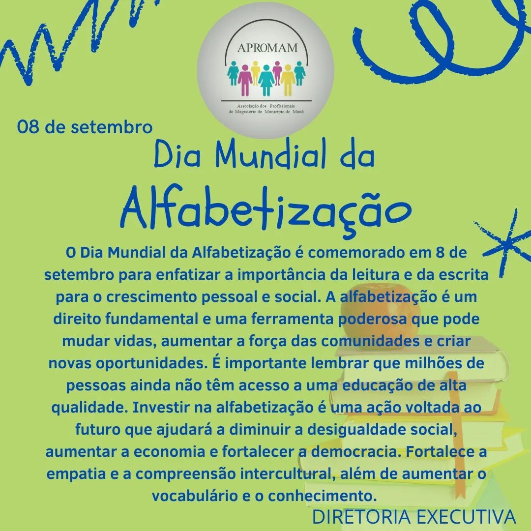 Leia mais sobre o artigo Dia Mundial da Alfabetização