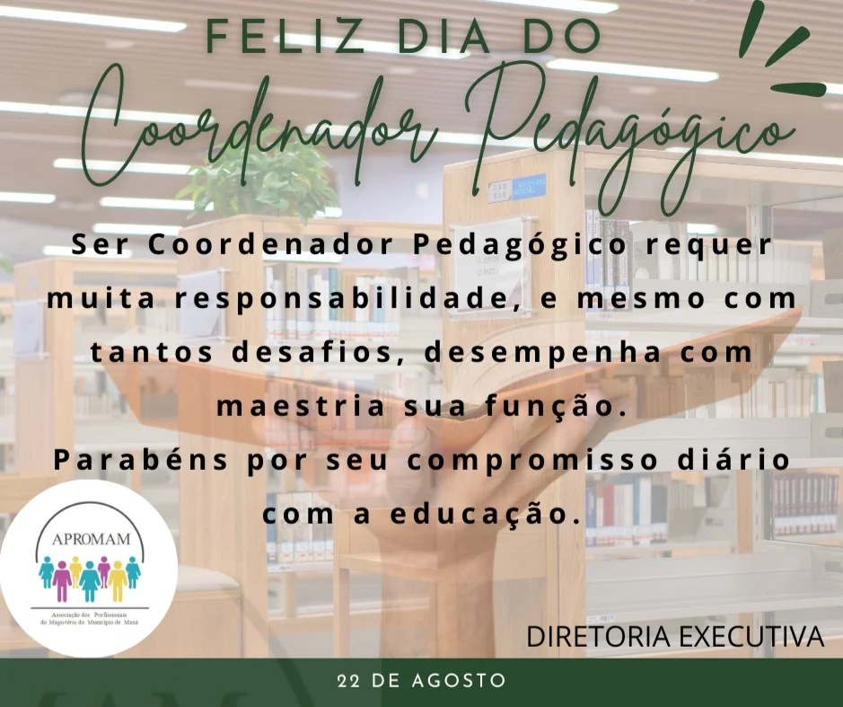 Leia mais sobre o artigo Dia do Coordenador Pedagógico